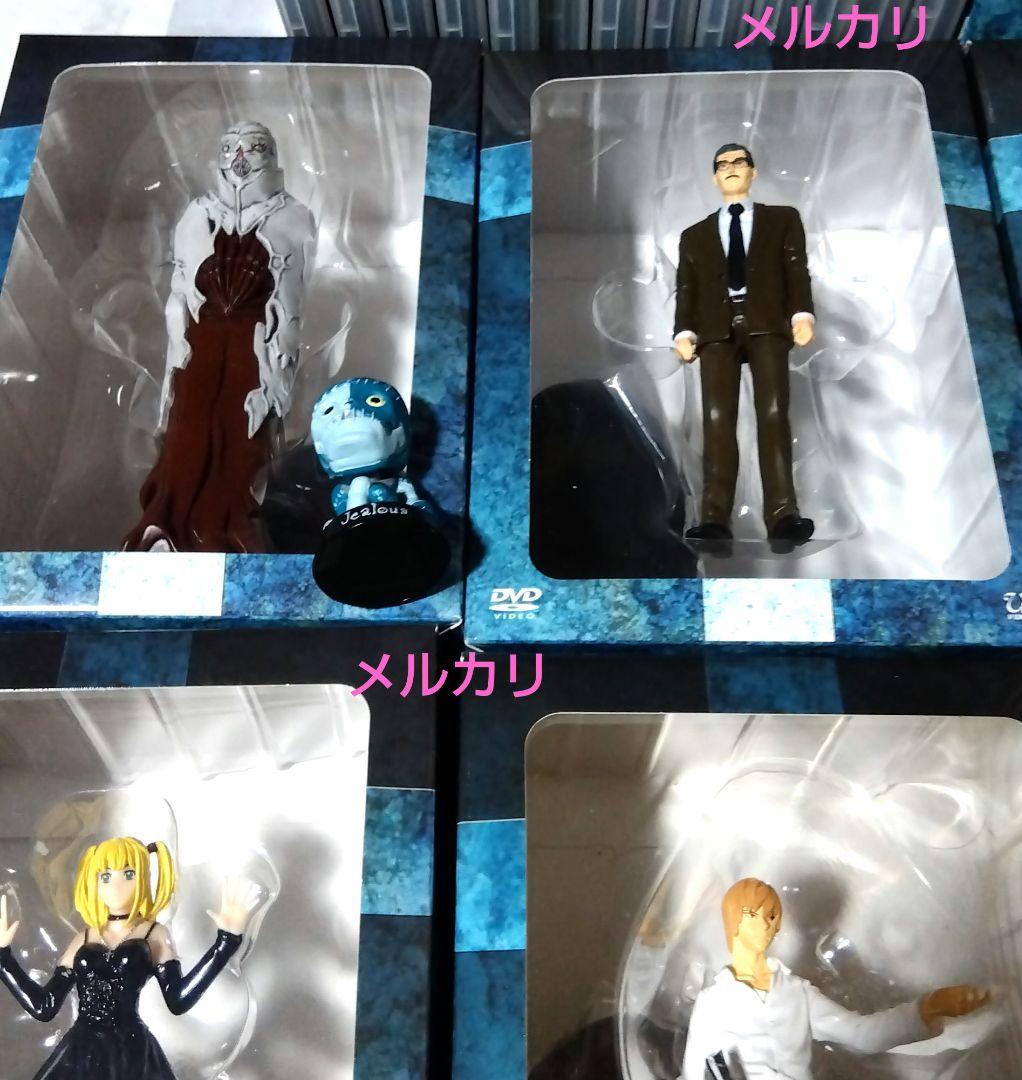 デスノートアニメ限定版人形10種＆首振りミニ８種（DVD）人形欠品３種有り。