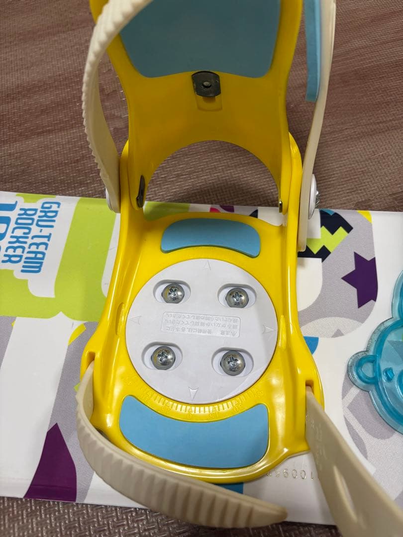 IGNIO キッズ スノーボード ビンディング 2点セット 100 - メルカリ