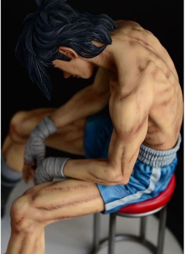 あしたのジョー 矢吹丈 -ラスト・シーン- フルカラーver. 塗装済み 完成品