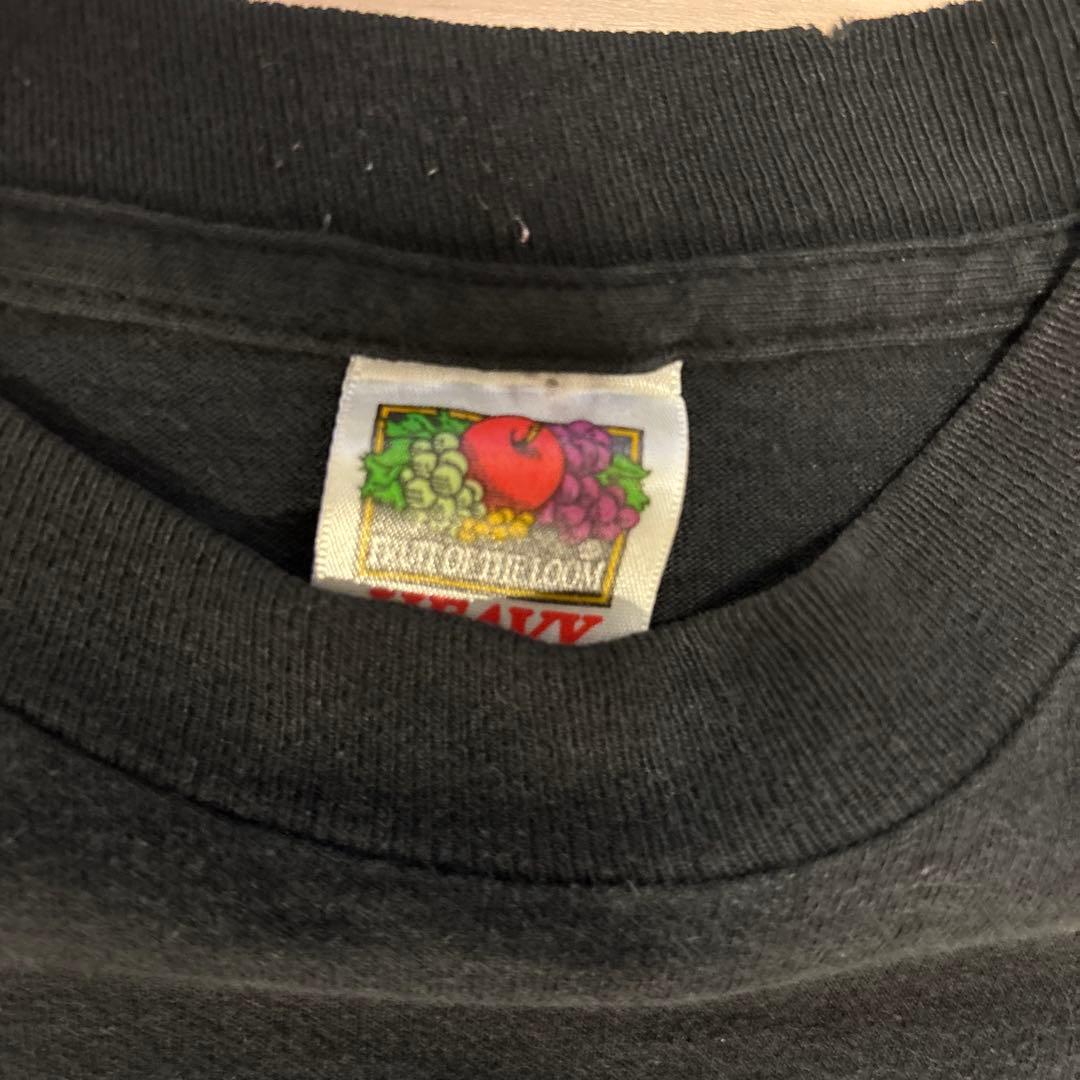 vintage The Rolling Stones 刺繍ロゴTシャツ 黒XL