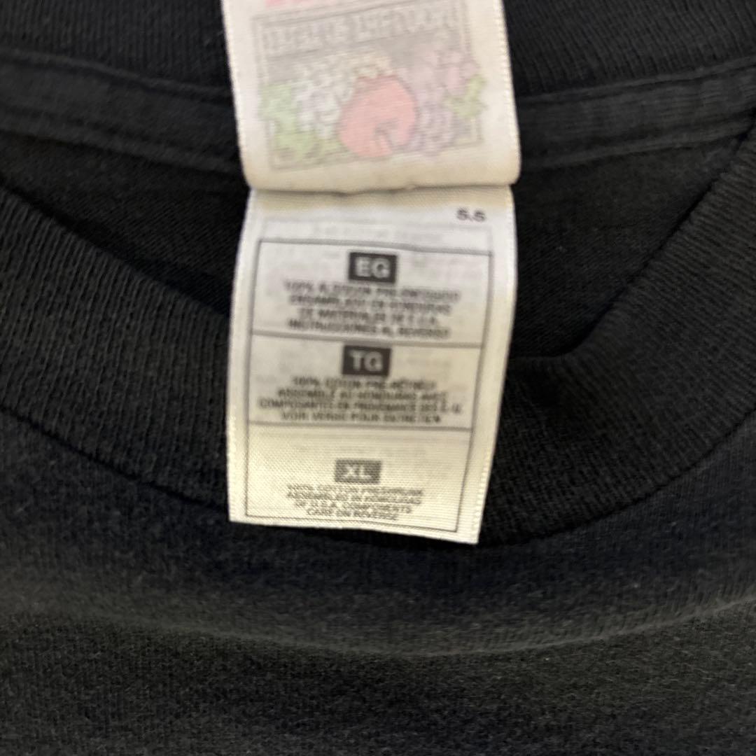 vintage The Rolling Stones 刺繍ロゴTシャツ 黒XL