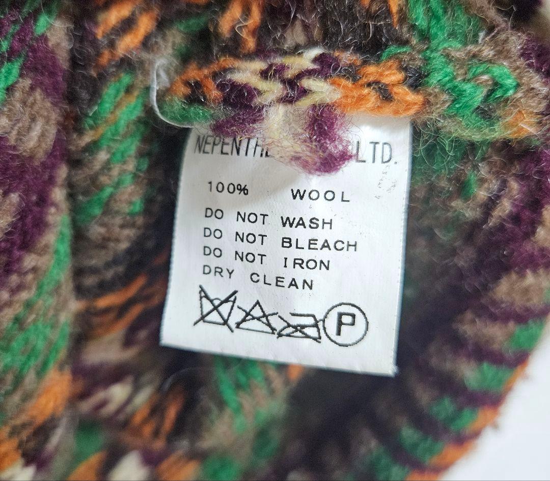 ネペンテス別注 JAMIESON'S ジャミーソンズ フェアアイル カーディガン