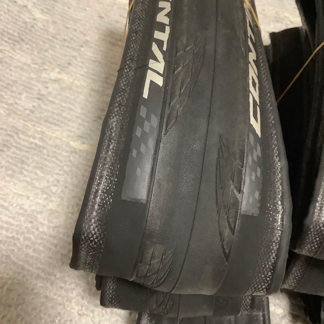 コンチネンタルGP5000 25Cクリンチャー 2本セット中古 走行少 GP