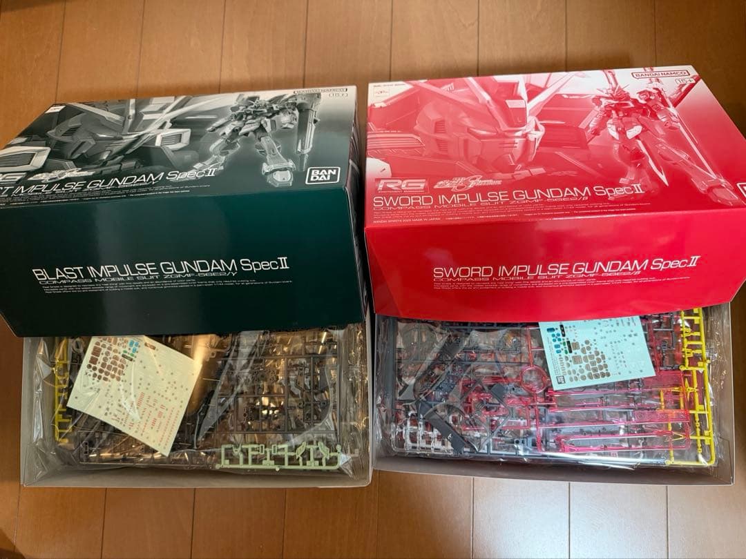 d_88_b 　RG インパルスspecⅡ 3種等　ルナマリアセット