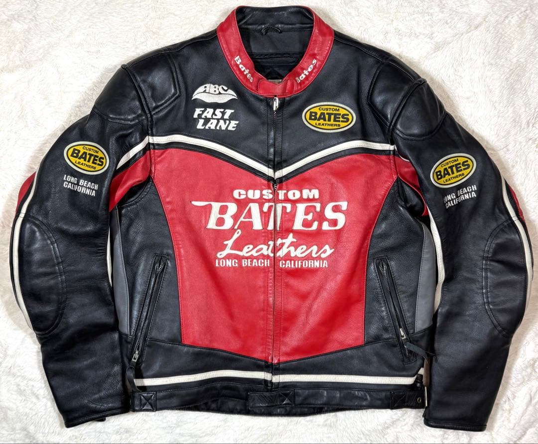 ベイツ BATES レザーシングル ライダースジャケット BATES（ベイツ） BAJ-1J レザージャケット メンズ 本革 シングル