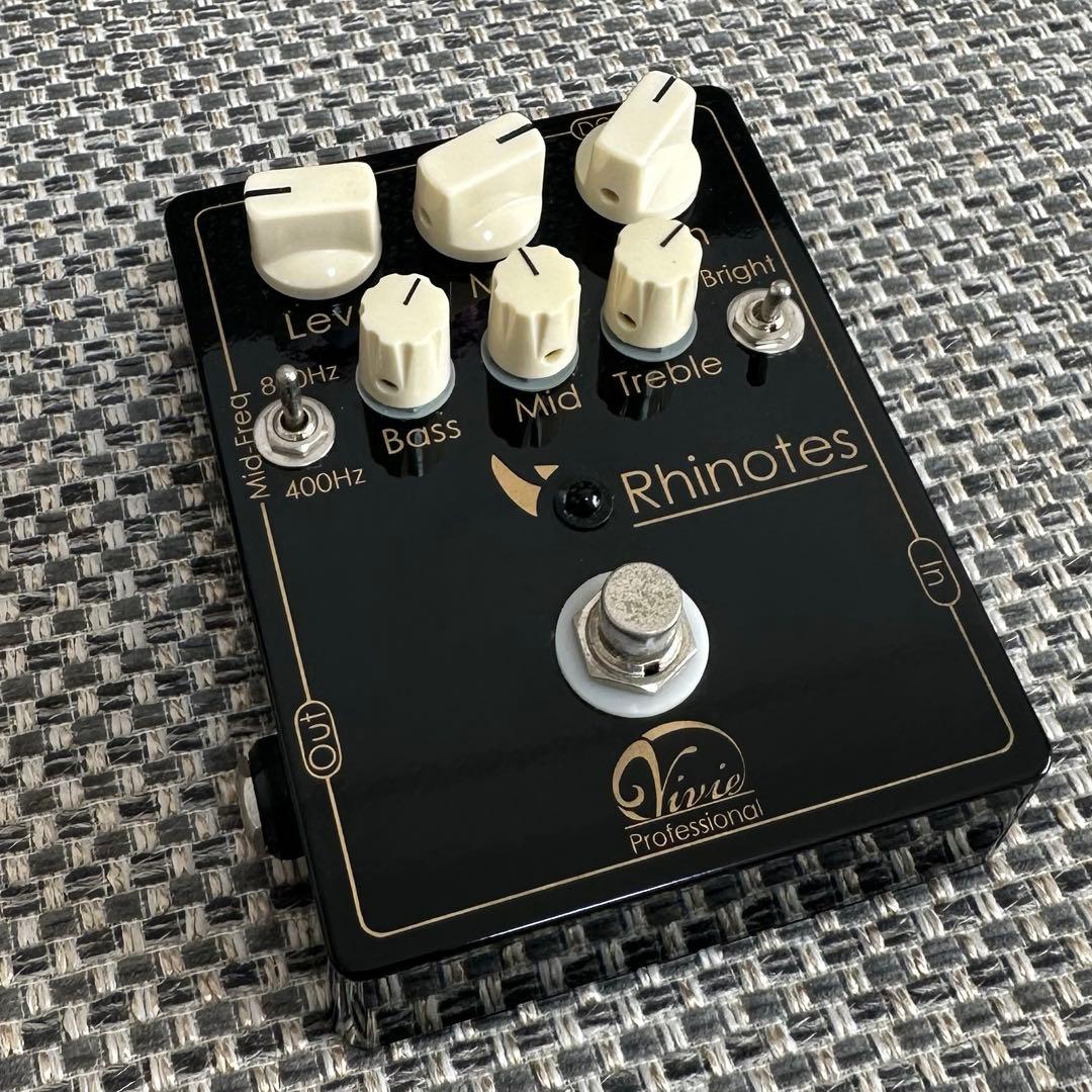 ベース vivie Rhinotes VivieからIKUO氏のシグネチャーベースプリアンプ発売！