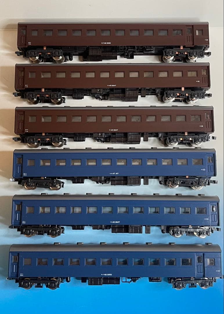 【Nゲージ】KATO 旧客６両