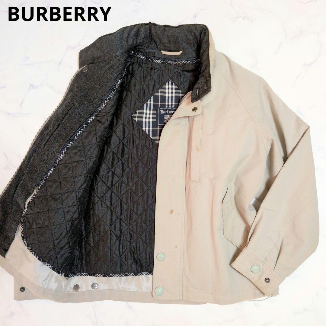 バーバリー スイングトップ ハリントンジャケット ライナー キルティング М