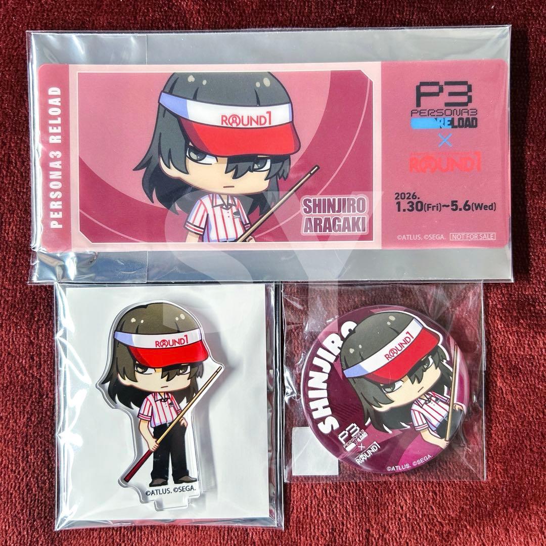 ペルソナ3 RELOAD × ROUND1 ラウンドワン ラウワン 荒垣 - メルカリ