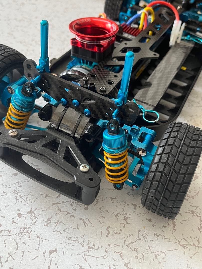 ★新品 タミヤTT01 4WD又はRWD選択可能 MR-Sボディ・プロポ・メカ付