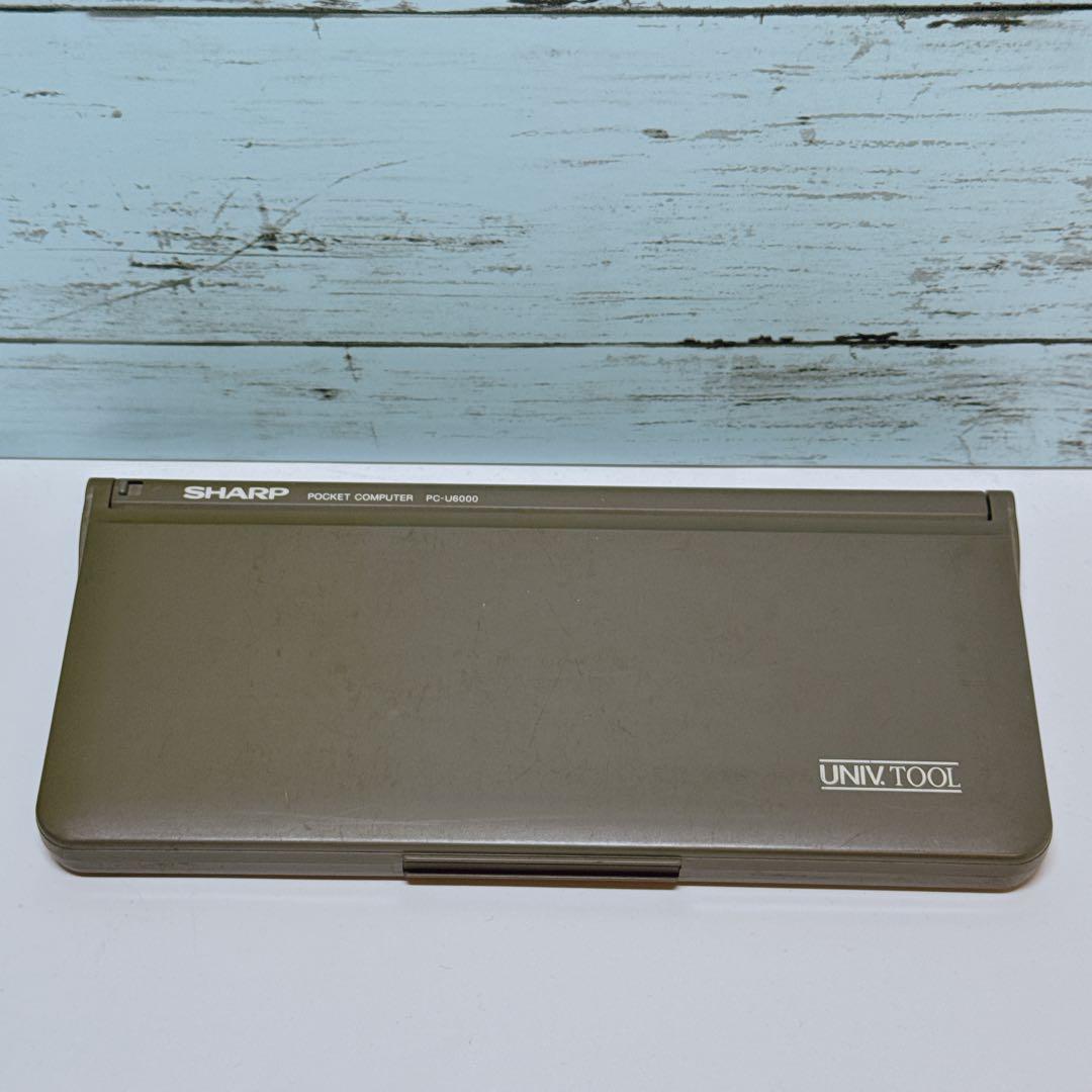 SHARP PC-U6000 ポケットコンピュータ ポケコン シャープ 本体のみ