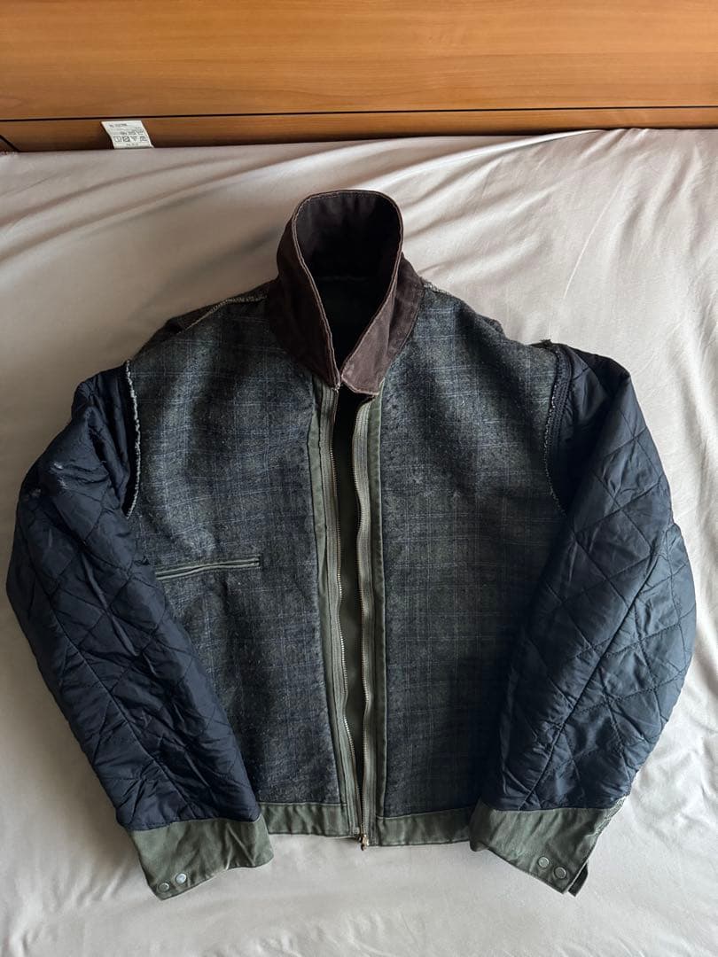 希少 カーハート デトロイト ジャケット J97 ARG アーミーグリーン色