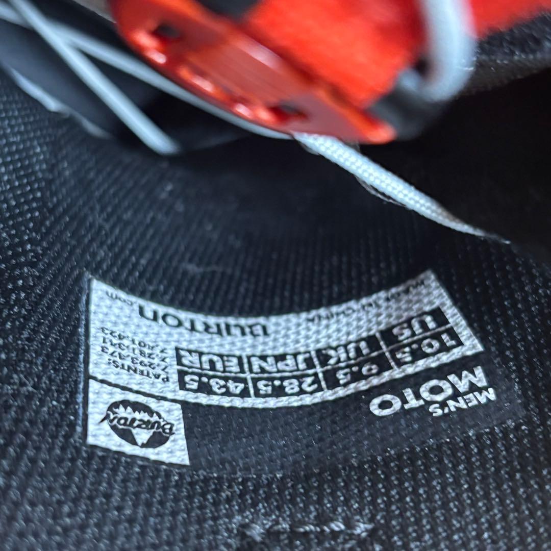 美品　BURTON バートンスノーボードブーツ MOTO 28.5cm 収納袋付