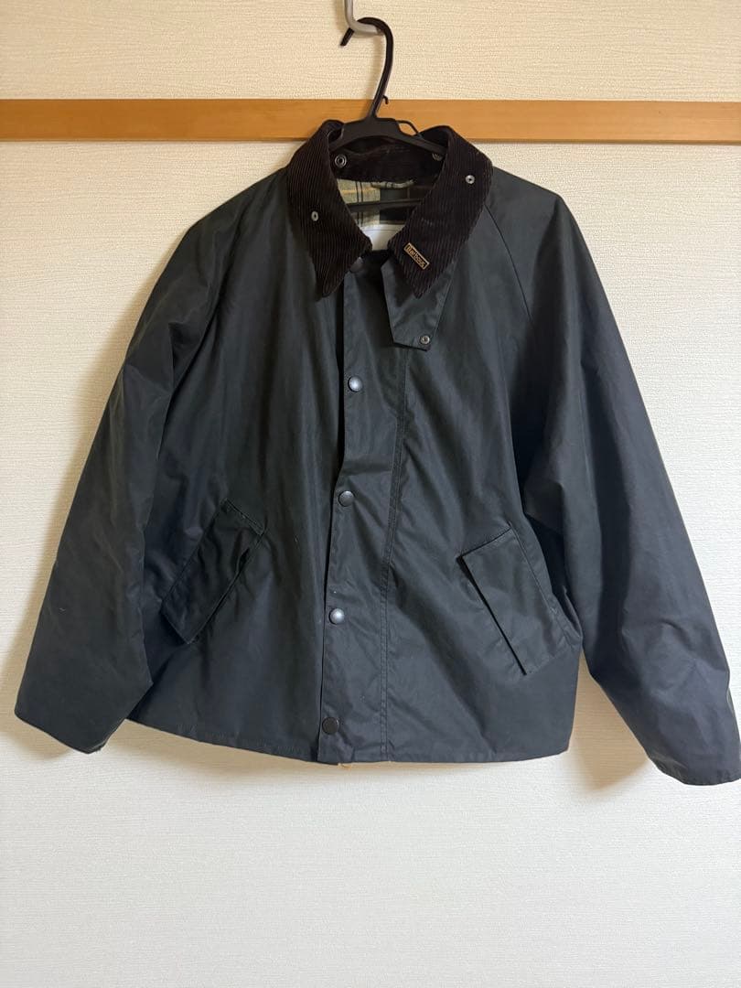 barbour バブアー トランスポート セージ 40 オイルドコットン L
