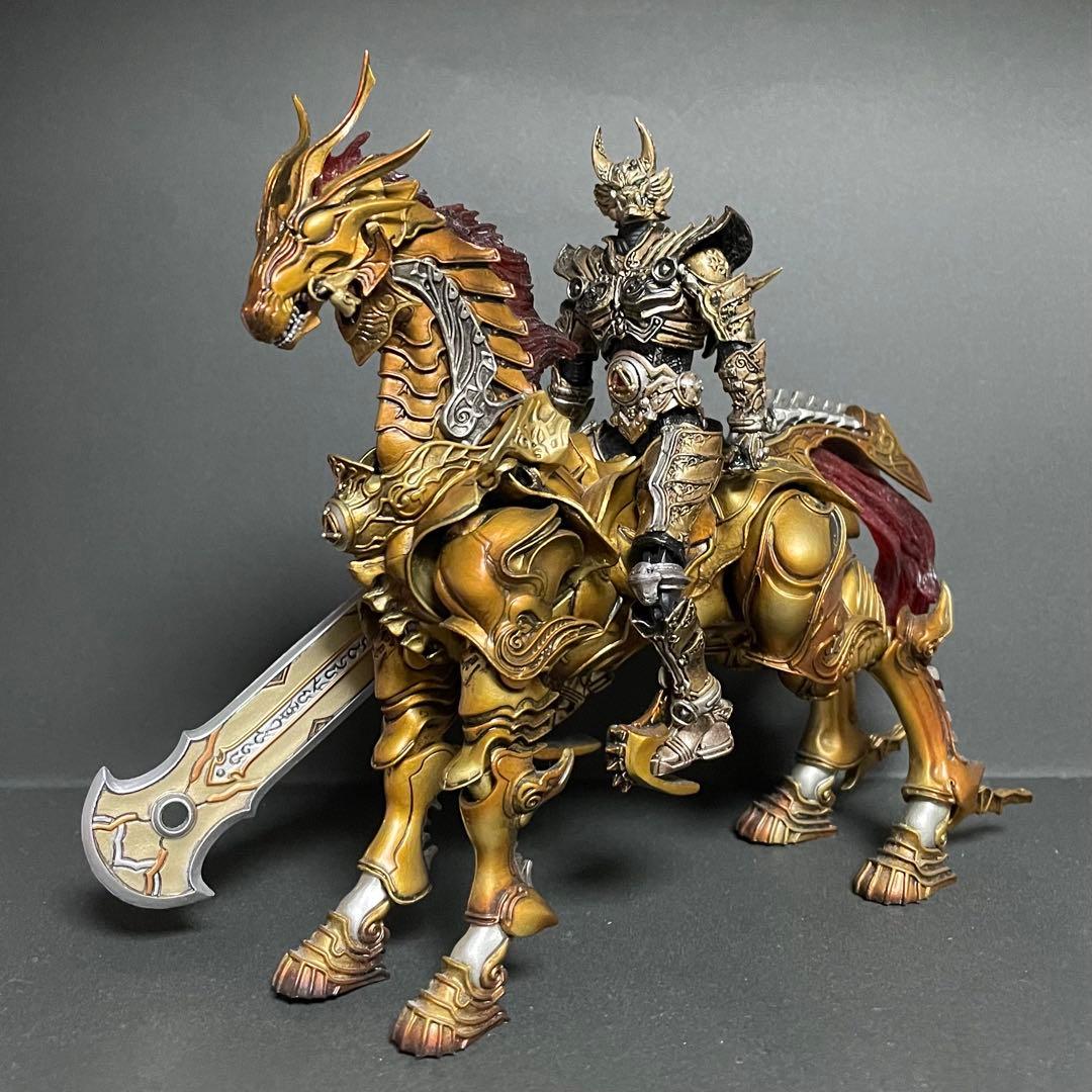 極魂 金色の騎士 牙狼 魔導馬 轟天 フィギュア - メルカリ