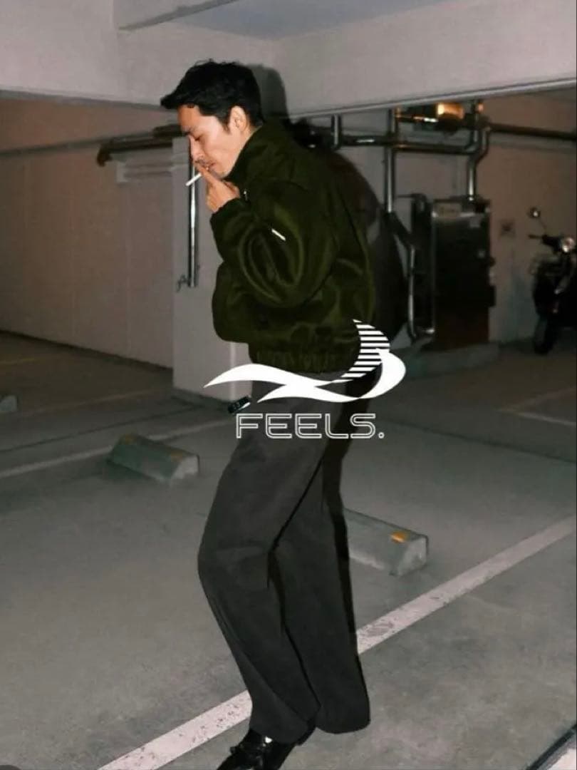 Lサイズ Feels. 上杉柊平URBAN WOOL BLOUSON BLACK - メルカリ