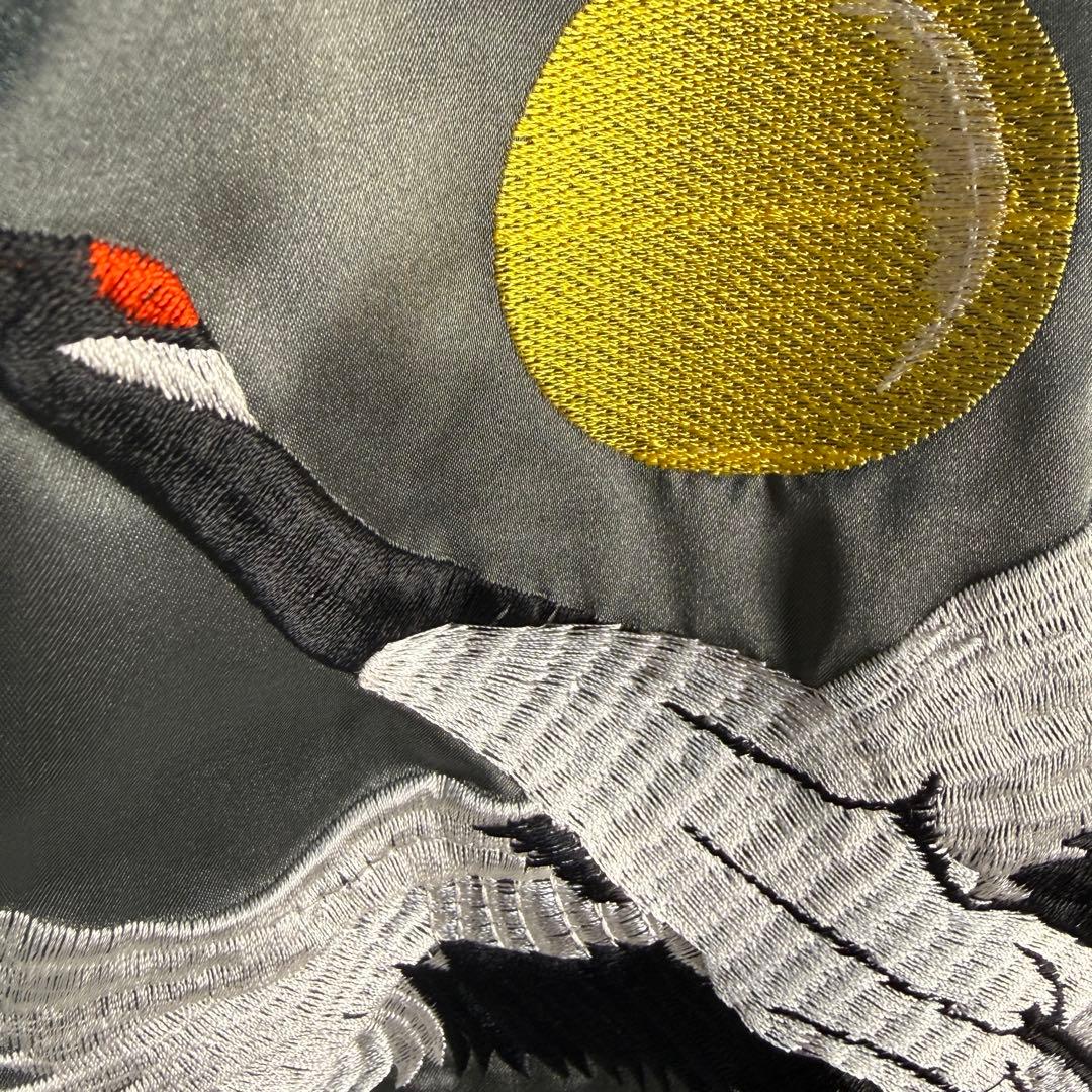 美品】 星姫 Hoshihime 鶴 刺繍 スカジャン 和柄 東京 - メルカリ