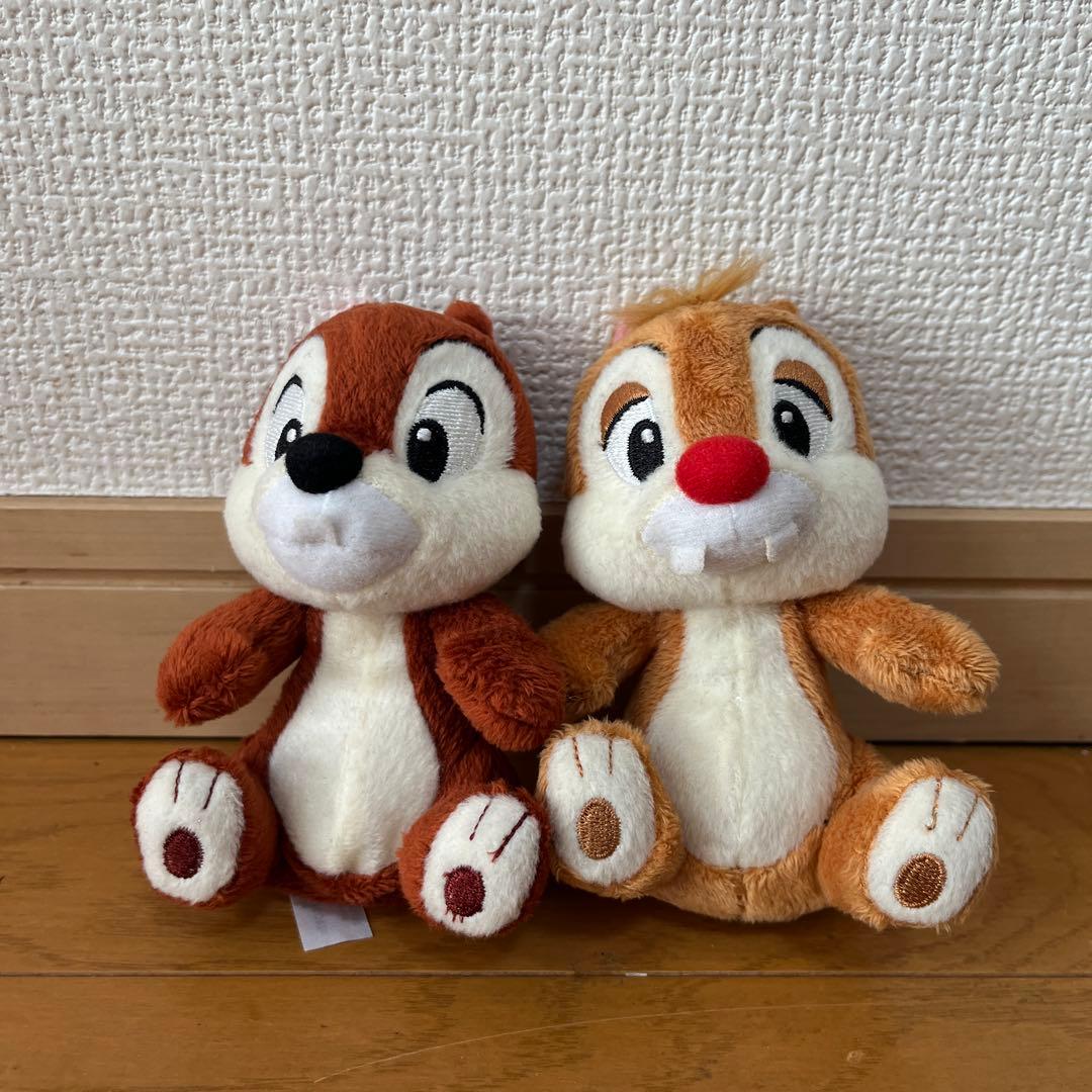 東京ディズニーリゾート チップ＆デール ぬいぐるみバッジ マスコット