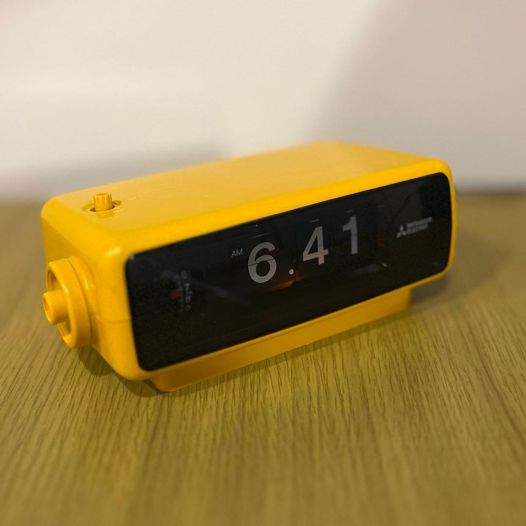 メンテ済・動作正常】綺麗！パタパタ時計 三菱タイムスイッ