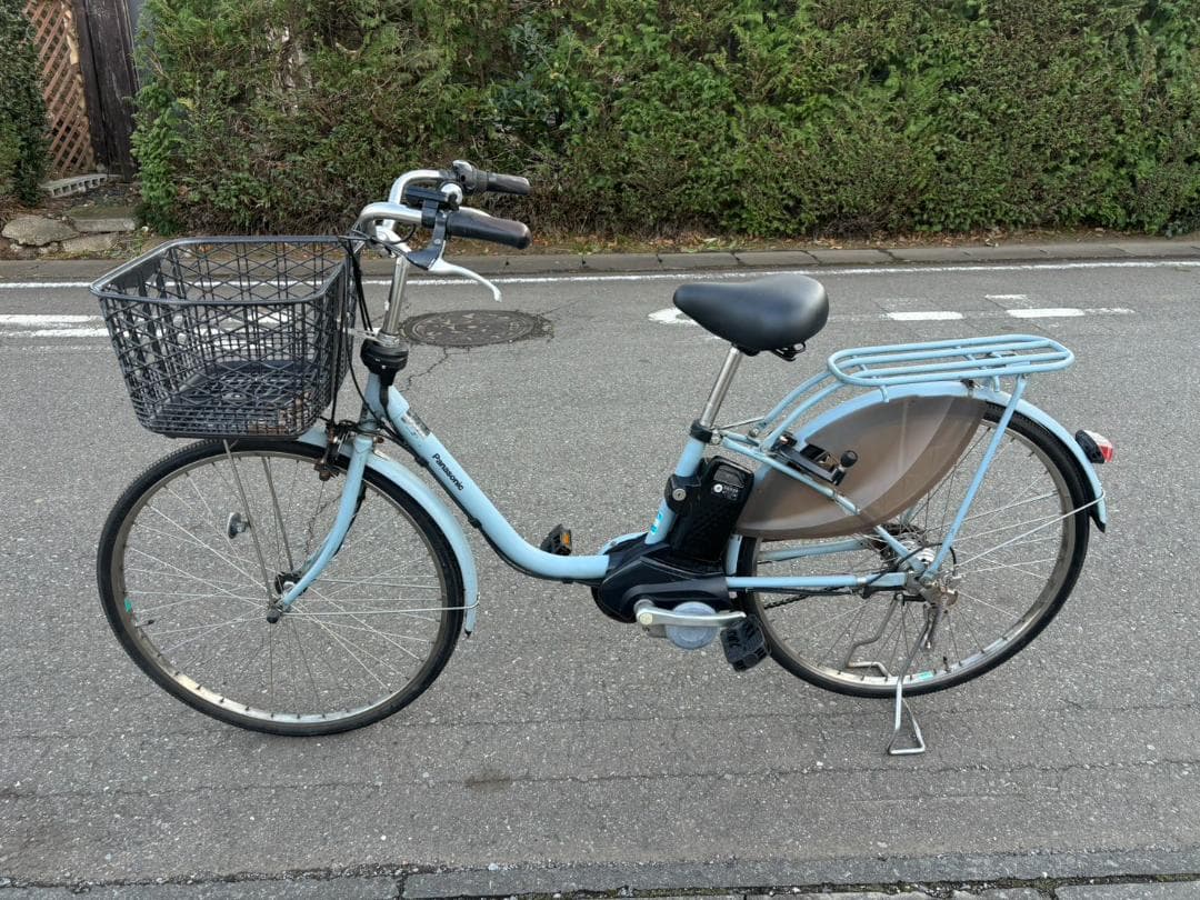 パナソニック 電動自転車 ビビスタイル 26型 16Ah マットブルーグレー Amazon | パナソニック Panasonic 2024年モデル ビビDX26 BE-FD632