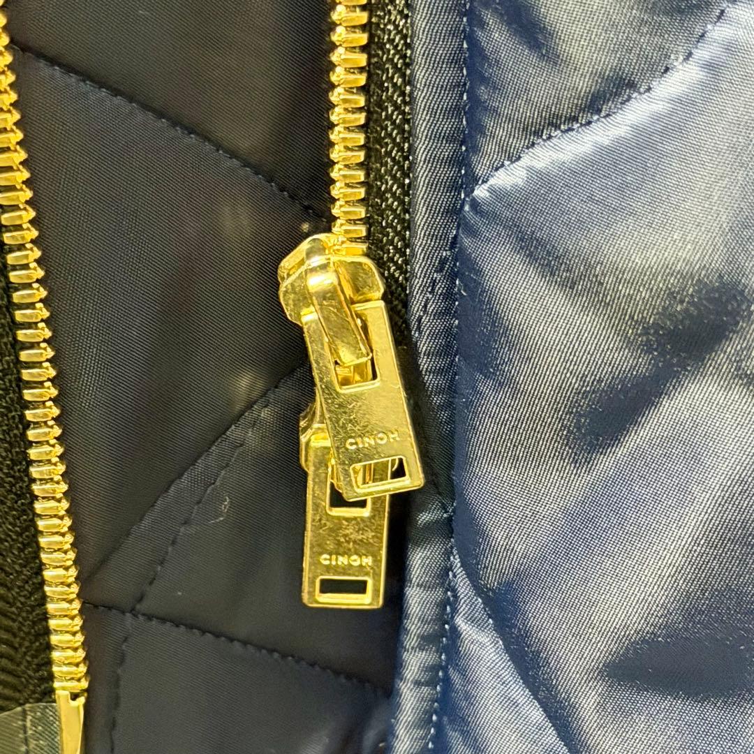 CINOH キルティング ロングコート MA-1デザイン - メルカリ