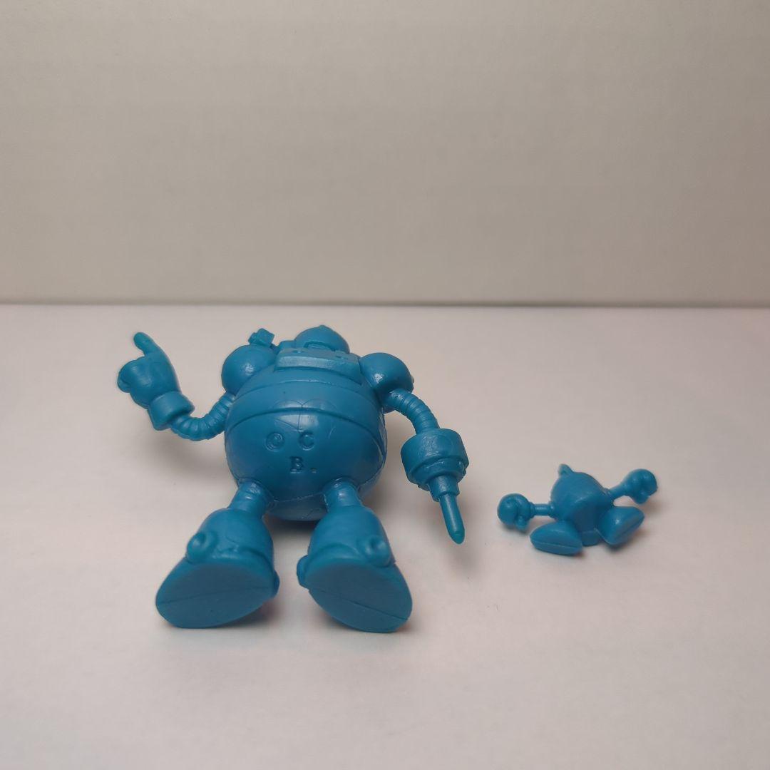 ロックマン ライトット（青） 消しゴム フィギュア オマケ付 当時物