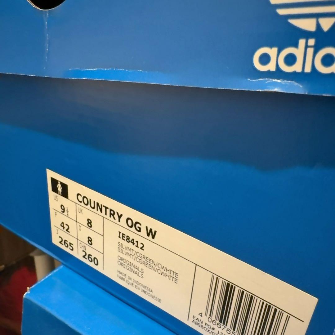 新品未開封 アディダス カントリー OG / COUNTRY OG 26.5cm