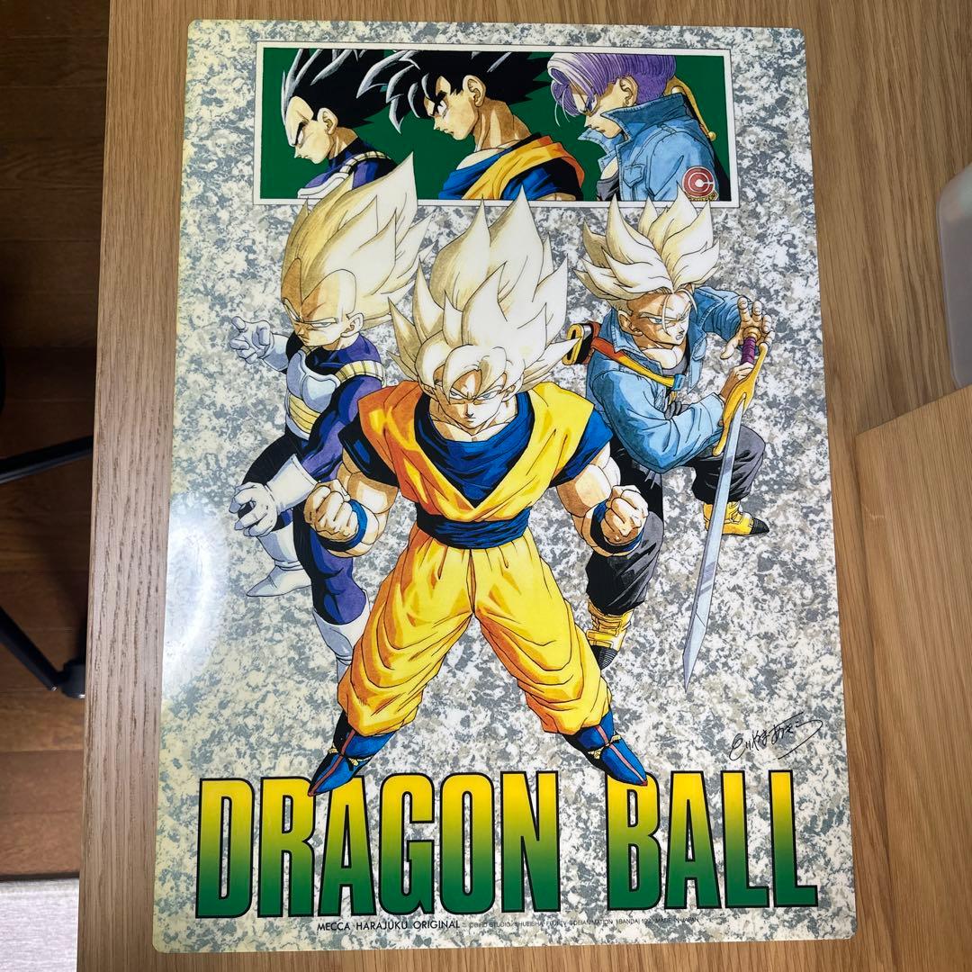 鳥山明 ドラゴンボール ビジュアルアートポスター プラスチック 約36