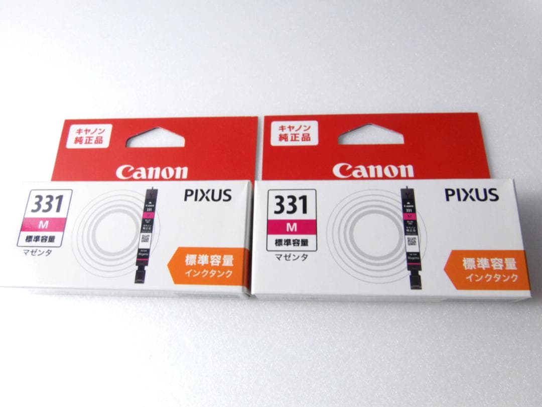 新品】Canon 純正 インクカートリッジ BCI-331M マゼンタ 2箱 - メルカリ