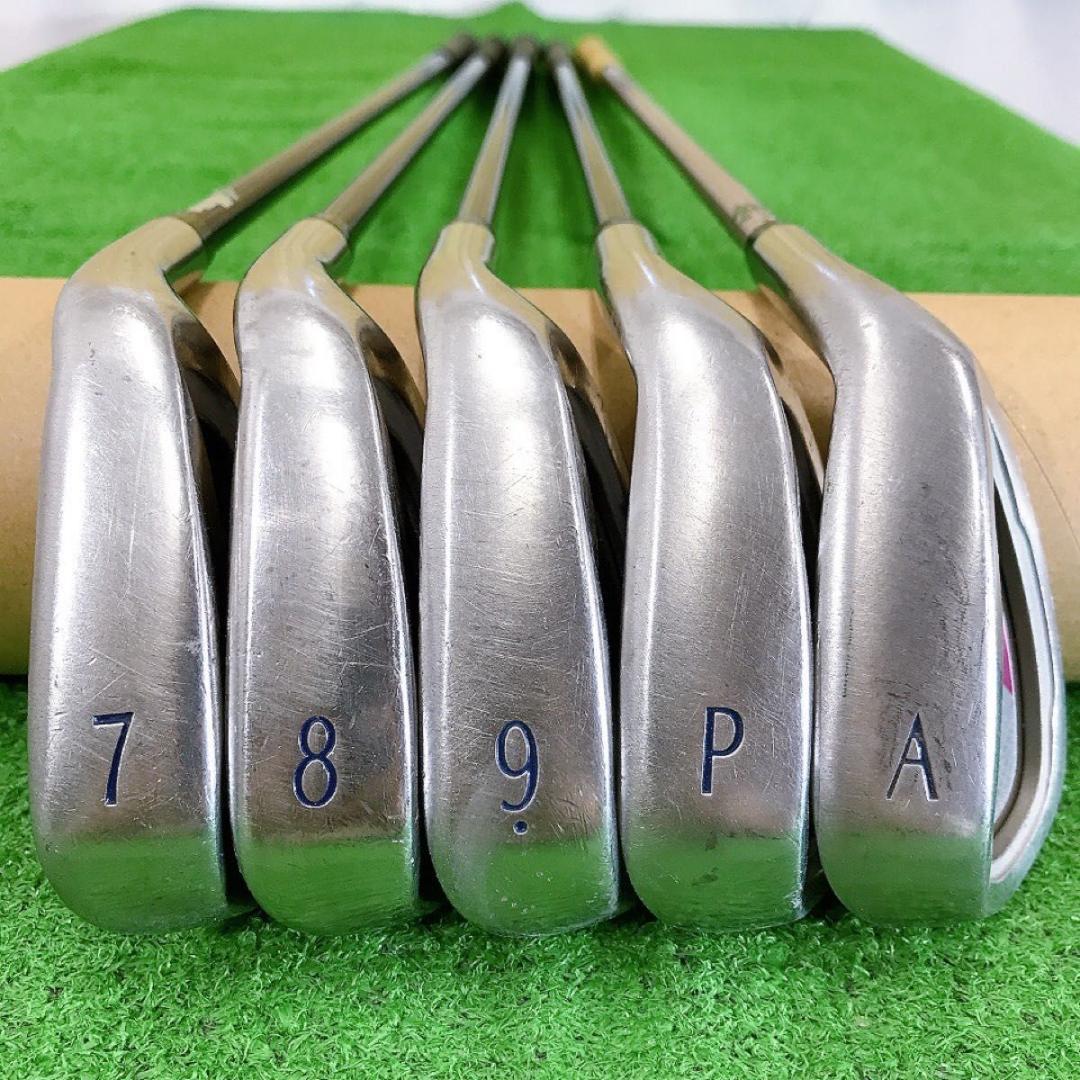 チ93☆ゼクシオナイン XXIO9代目 5本レディースアイアンセットMP900L