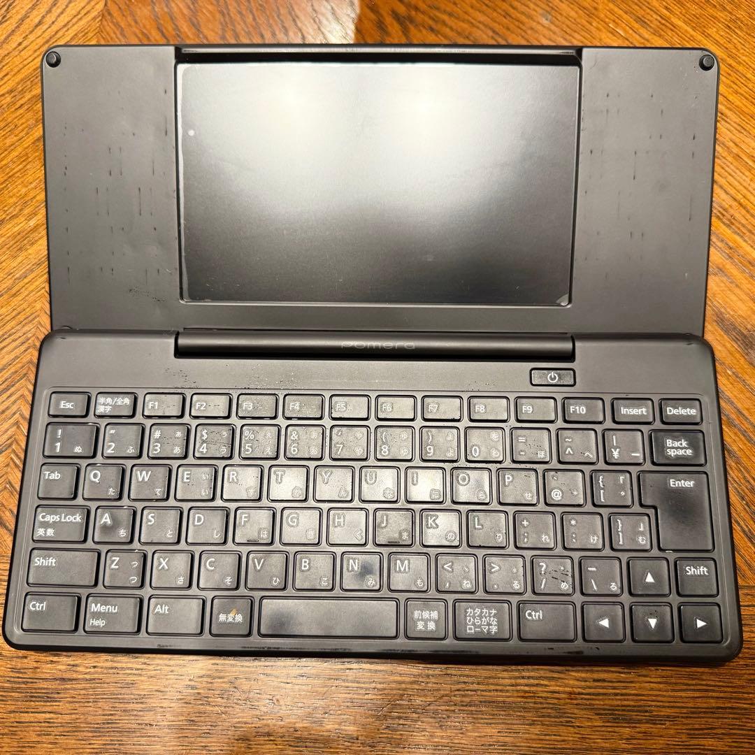 【ジャンク品】ポメラ DM200（キングジム） ブラック Yahoo!オークション -「ポメラ dm200」の落札相場・落札価格