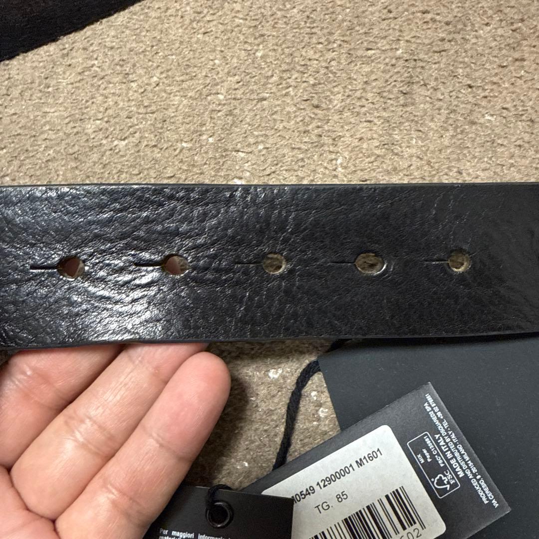 必見‼️70%off 2024ss Dsquared2 ロゴプレートバックルベルト