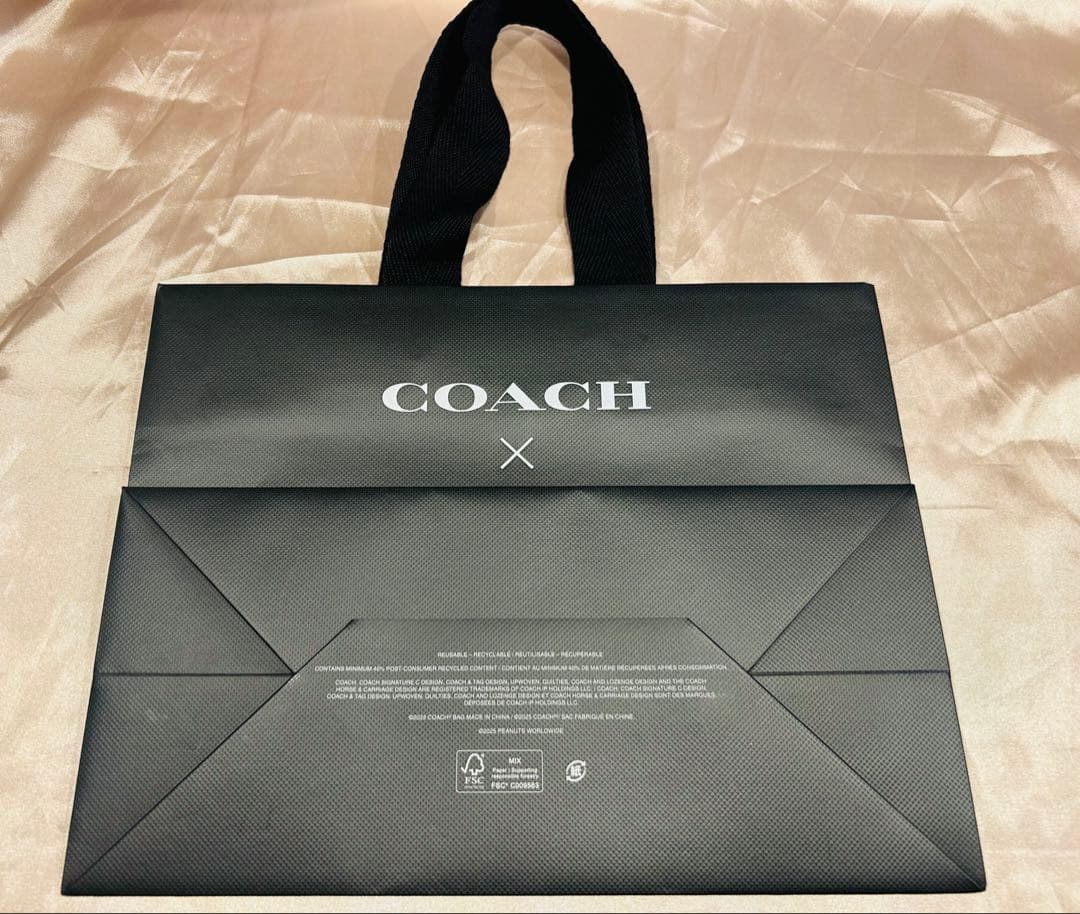 COACH コーチ スヌーピー キーケース ショッパー付き 新品未開封 COACH