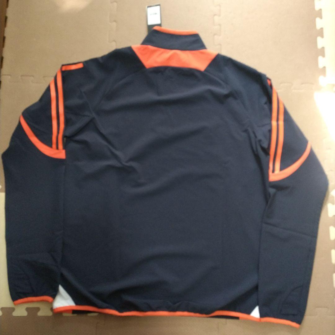 新品未使用】アディダス プラクティス ウォームアップ トップ ネイビー