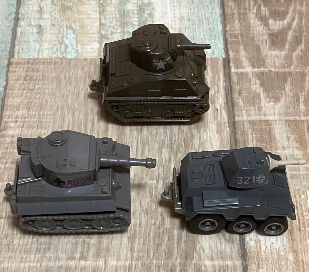 コンバットチョロQ ミニカー まとめ売り 日本製 JAPAN 戦車 ミリタリー