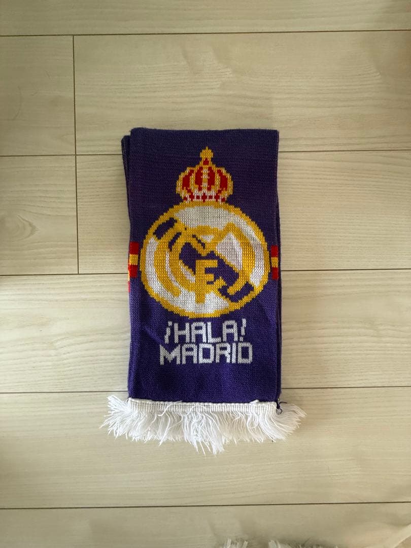 レアル・マドリード マフラー 紫 - メルカリ