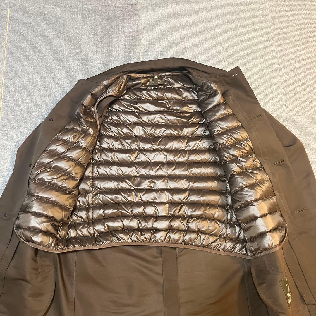 マッキントッシュロンドン ダウンライナー付き ステンカラーコート 38