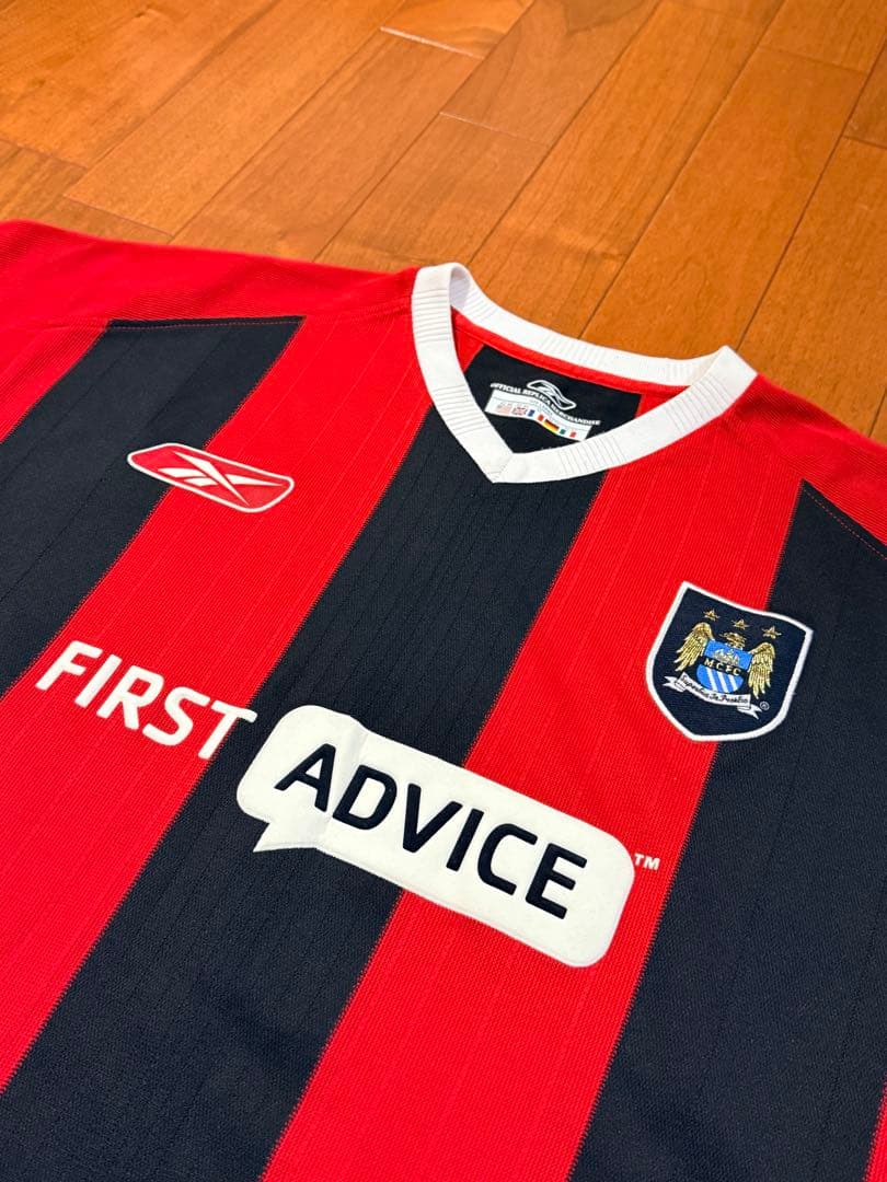 マンチェスターシティ ユニフォーム Reebok 2003-2004 - メルカリ