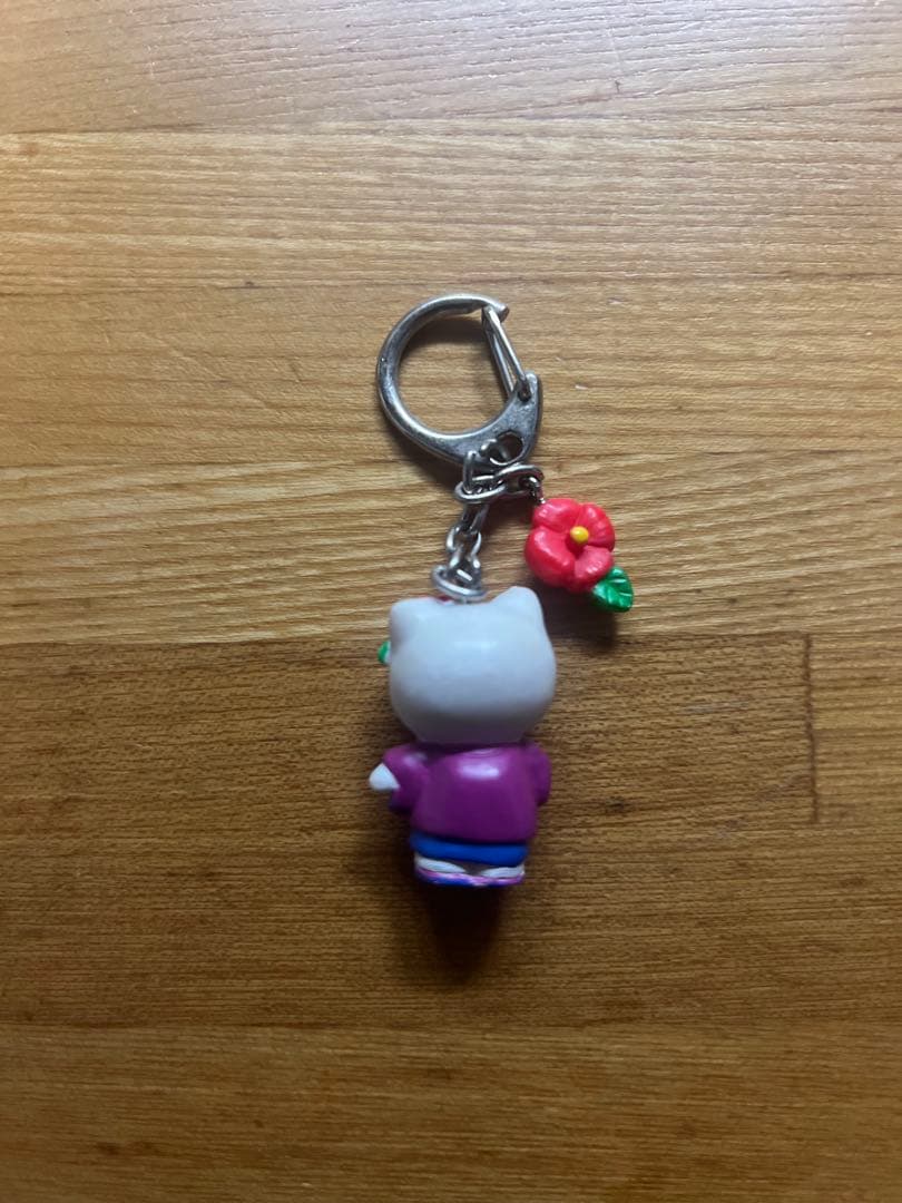 ハローキティ　レトロ　キーホルダー