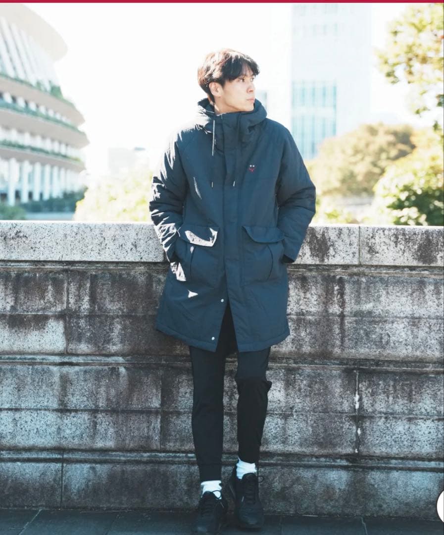 鹿島アントラーズ スタジアムコート ベンチコート NAVYサイズM - メルカリ