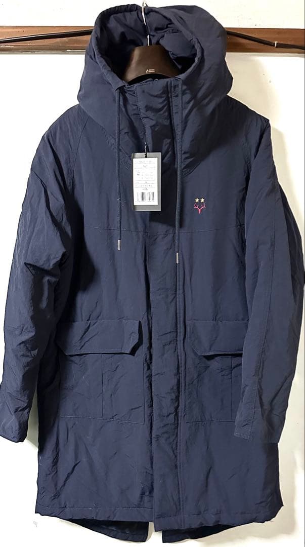 鹿島アントラーズ スタジアムコート ベンチコート NAVYサイズM - メルカリ