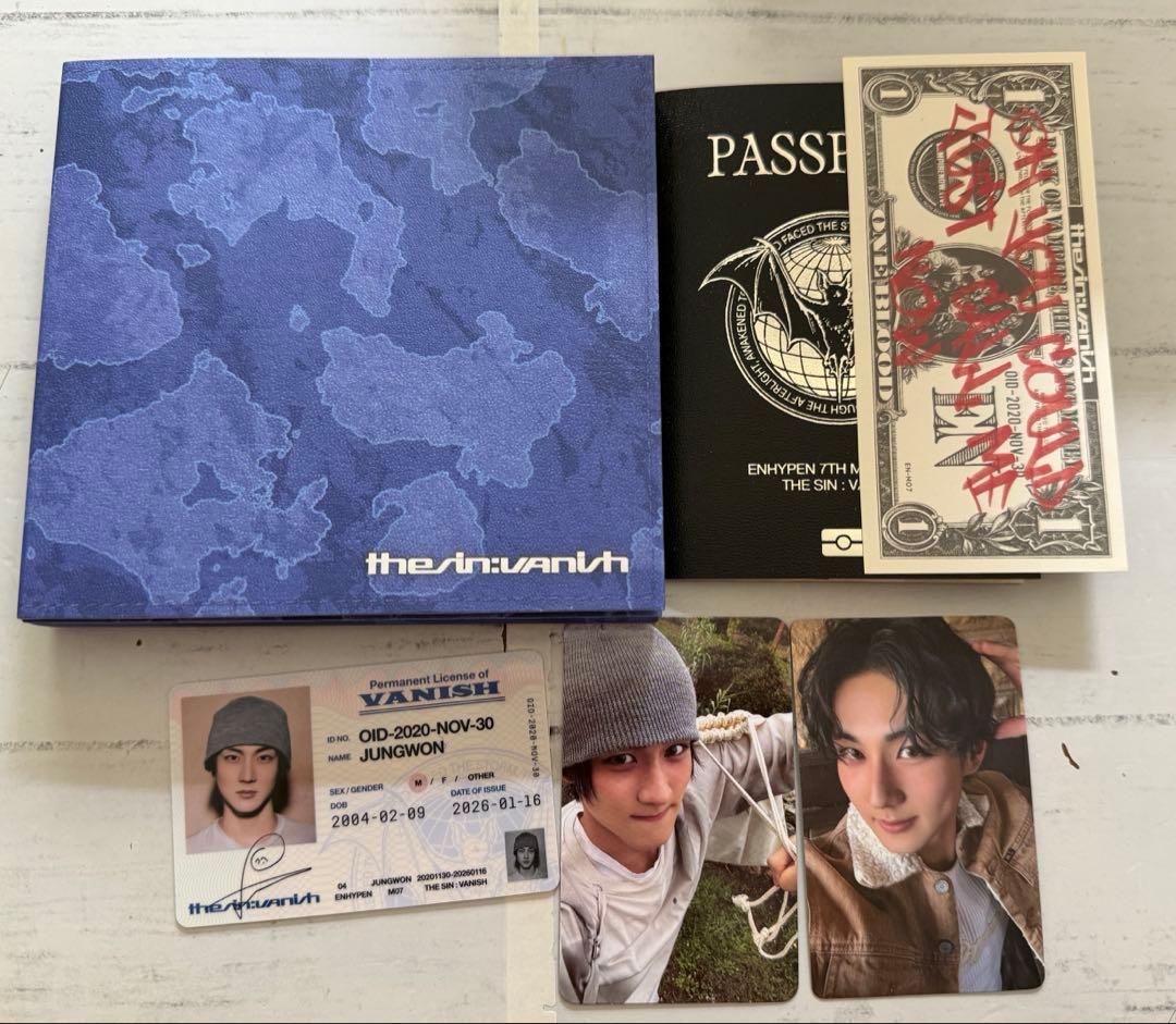 ENHYPEN THE SIN : VANISH ジョンウォン ラキドロユニバ - メルカリ