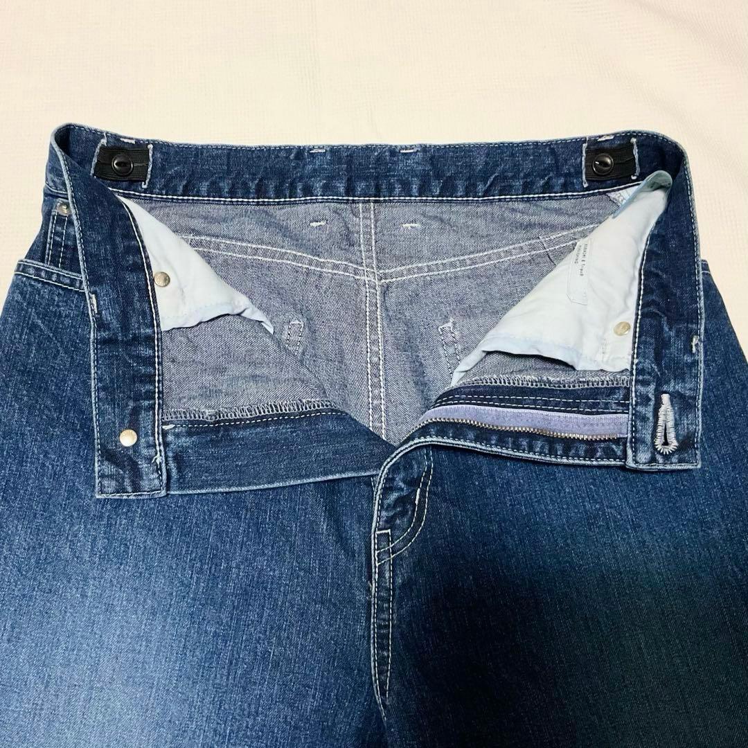 品よく、こなれる」新定番のストレートデニム インディゴブルー S