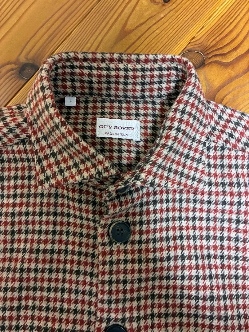 A*o様 GUY ROVER ツイードミリタリーシャツブルゾン BEAMS F - メルカリ