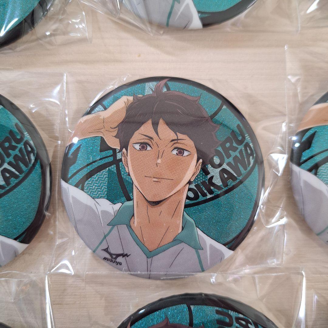 24個　ハイキュー ラメキラカンバッジ 及川徹　痛バ　缶バッジ　まとめ売り