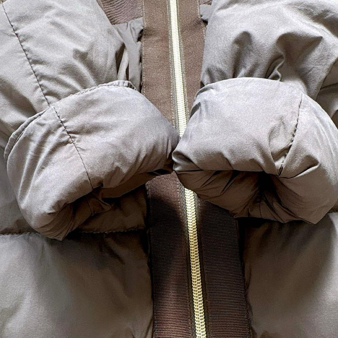 SALE】サイズ44✨HERNO 異素材ドッキング ダウンコート フード - メルカリ