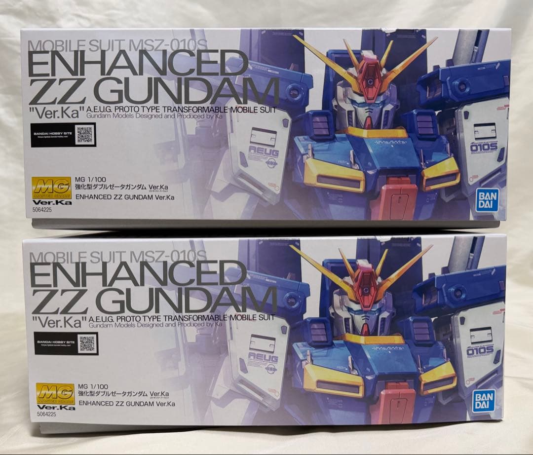 ＭＧ 1/100 強化型ダブルゼータガンダム Ver.Ka 2個セット