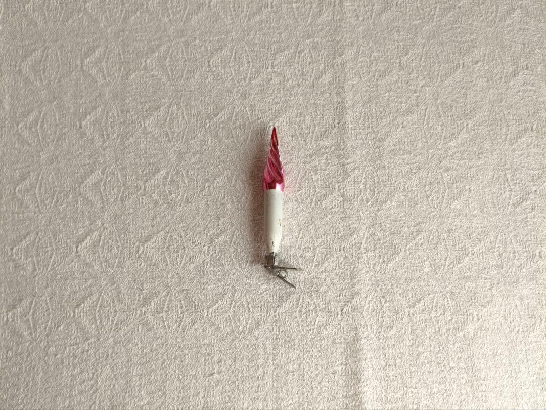 * vintage ornament ୨୧ キャンドル型 クリップオーナメント クリスマスツリー 飾り オーナメント 北欧 SHISHI シシ クリップ付き