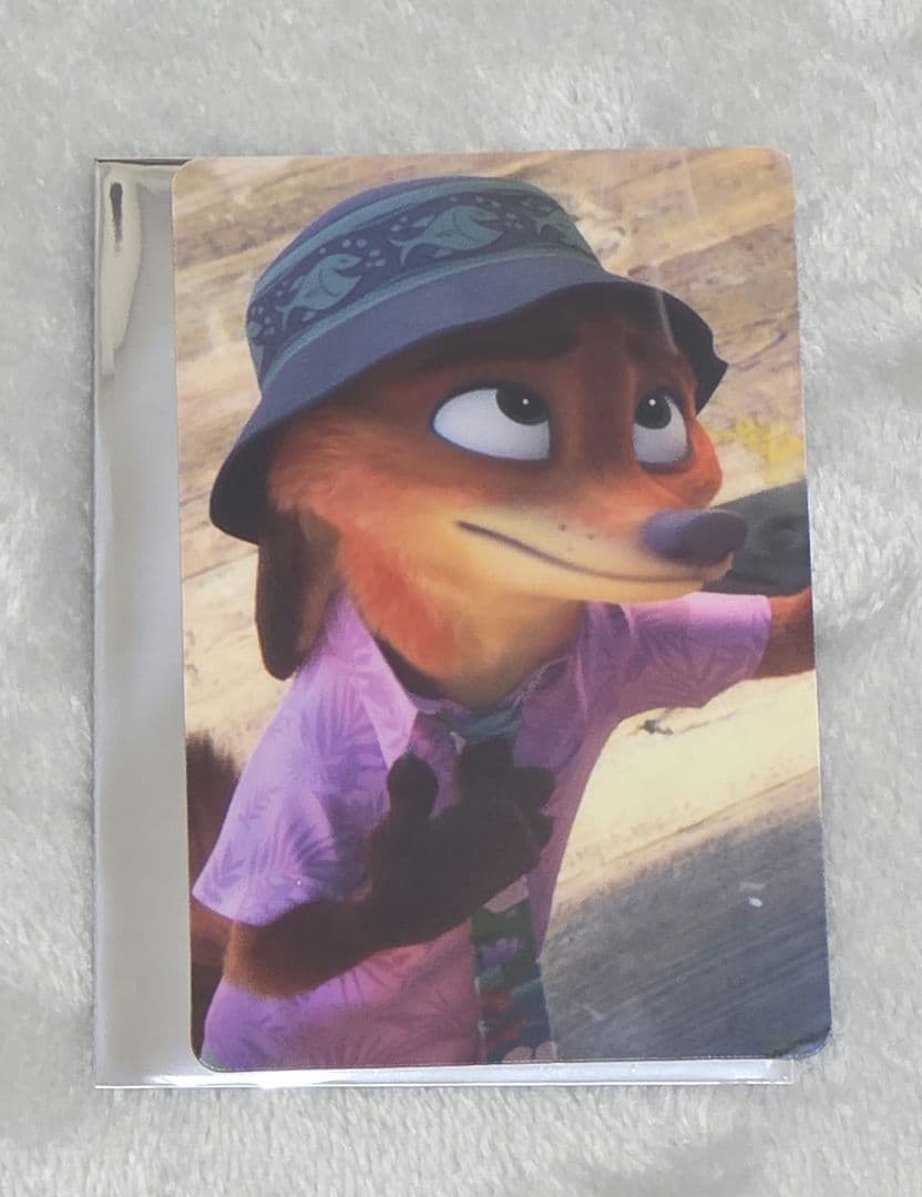 ズートピア2 オーマイカフェ 予約特典 コレクションカード ニック