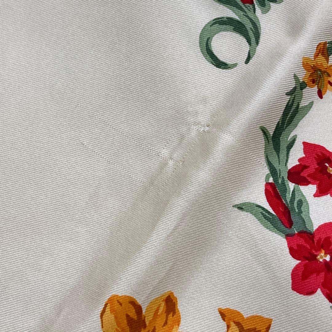 Christian Dior クリスチャンディオール 大判スカーフ シルク ロゴ